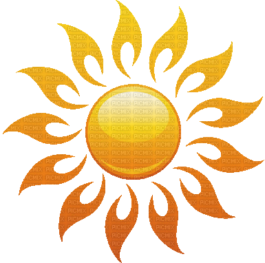 sol - GIF animado grátis