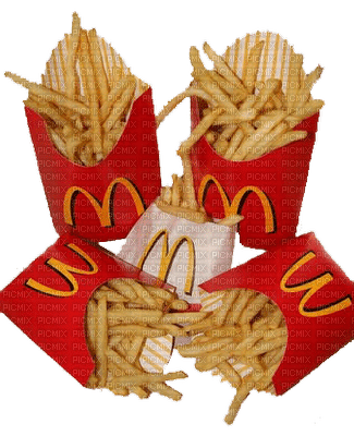 McDonald's fries - zdarma png