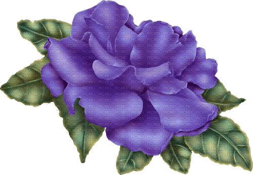 kikkapink deco scrap purple flower - nemokama png