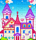 kawaii castle house - GIF animate gratis