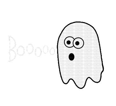 Halloween Ghost - Zdarma animovaný GIF