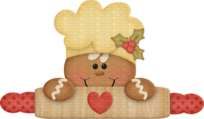 Kaz_Creations Christmas Deco Gingerbread - gratis png