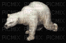 ours blanc - GIF animado grátis