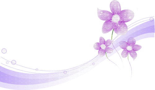 purple flowers - 免费PNG