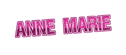 Kaz_Creations Name-Text-Anne-Marie-Colours - δωρεάν png