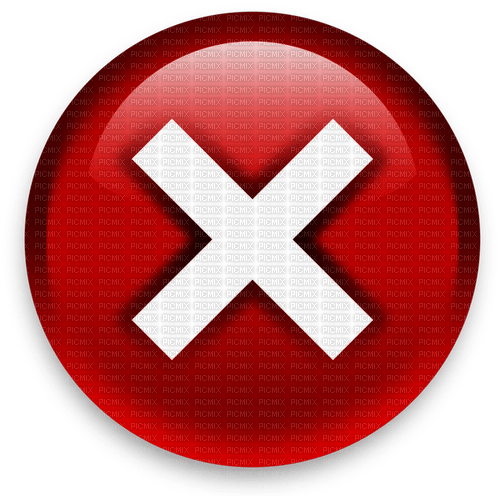 x button - PNG gratuit
