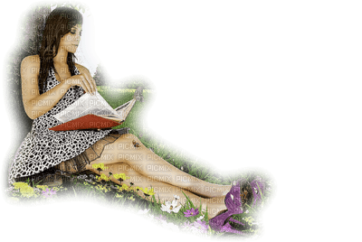 reading a book bp - 免费PNG