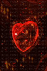 heart coeur herz love red  background effect fond  hintergrund gif anime animated animation image - GIF animate gratis