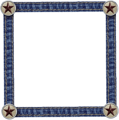 Frame Blue Jeans - Bogusia - Free PNG
