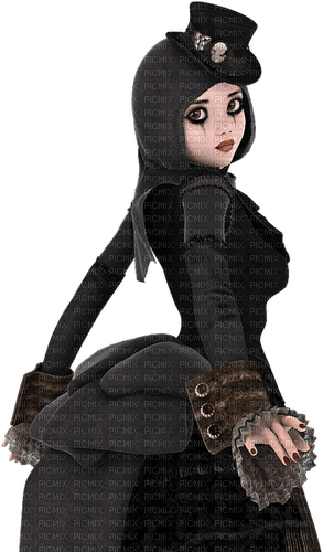 GOTHIC WOMAN - png gratuito