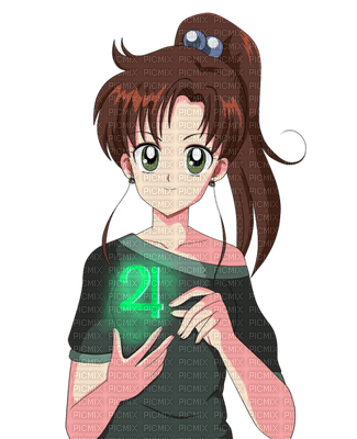 Sailor Moon Crystal Jupiter - Free PNG