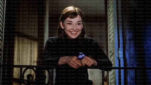 Kaz_Creations Audrey Hepburn - Gratis animerad GIF