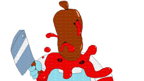 Sausage Monster Jumpscare Pizza tower - 免费PNG
