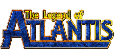 the legend of atlantis text - PNG gratuit