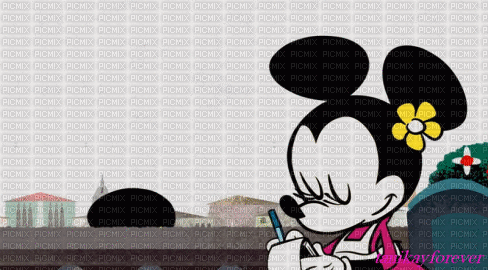 ✶ Mickey & Minnie Mouse {by Merishy} ✶ - Free animated GIF