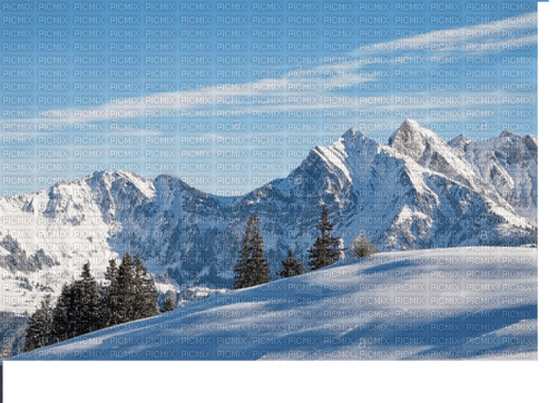 winter landscape--   vinter landskap - zdarma png