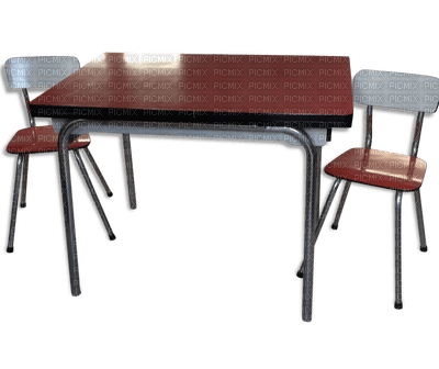 Table  et 2 chaises de cuisine - nemokama png