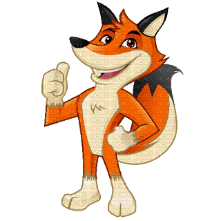 Kaz_Creations Cute Foxes Fox - PNG gratuit