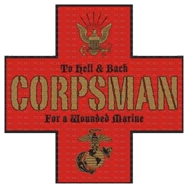 Marine Corpmen Wounded PNG - фрее пнг