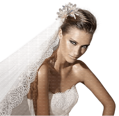 woman wedding bp - png gratis