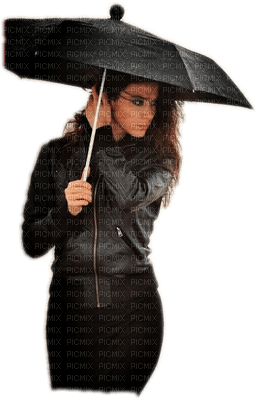 Kaz_Creations Woman Femme With Umbrella - PNG gratuit