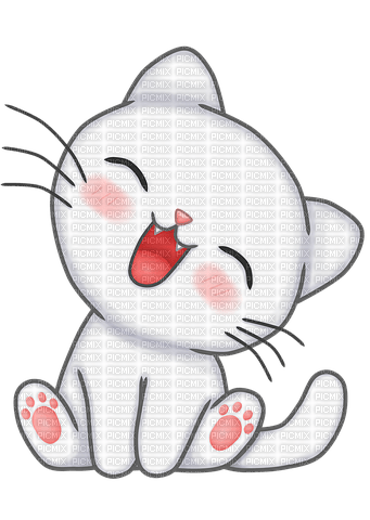 kawaii cat - 免费PNG
