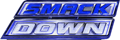 Kaz_Creations Wrestling Logo Smack Down - png gratuito