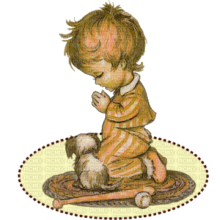 child praying bp - Бесплатный анимированный гифка