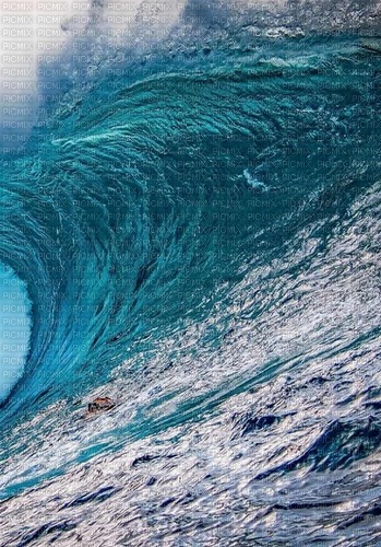 Ocean Tsunami Wave - png grátis