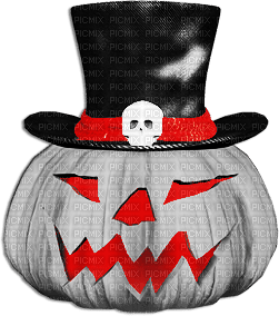 soave deco halloween  pumpkin  black white red - ücretsiz png