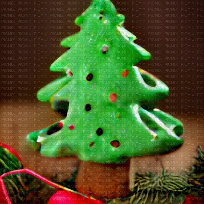Gingerbread Tree Background - darmowe png