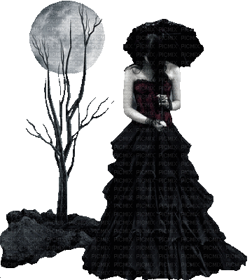 Gothic Frau - Δωρεάν κινούμενο GIF
