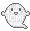cute ghost gif - GIF เคลื่อนไหวฟรี
