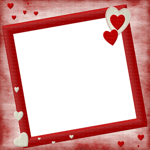 Cadre.Frame.Red.Love.Victoriabea - PNG gratuit