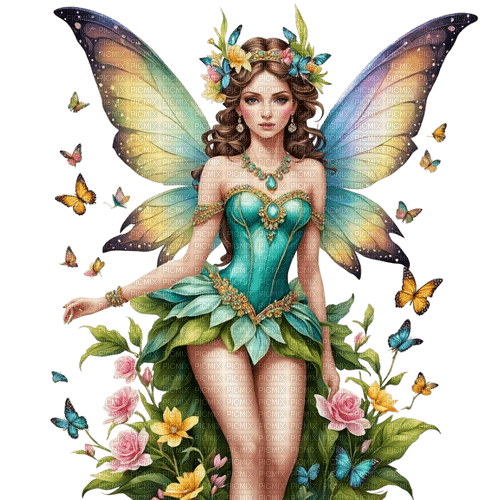 springtimes spring fairy girl woman - zadarmo png