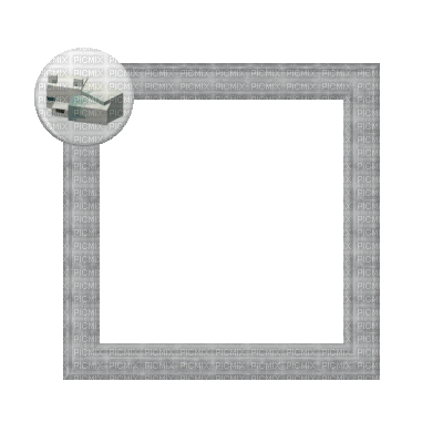 Small White Frame - Darmowy animowany GIF