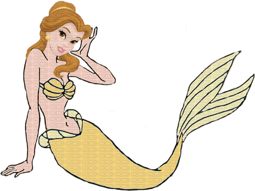 Mermaid Belle - kostenlos png