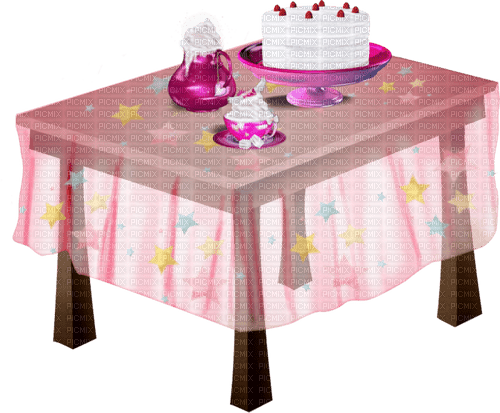 Birthday Table - gratis png