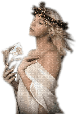 mujer romantica by EstrellaCristal - Free PNG