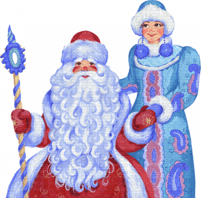 Russian Santa bp - gratis png