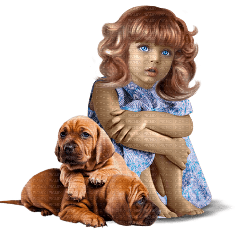 loly33 enfant chien - PNG gratuit
