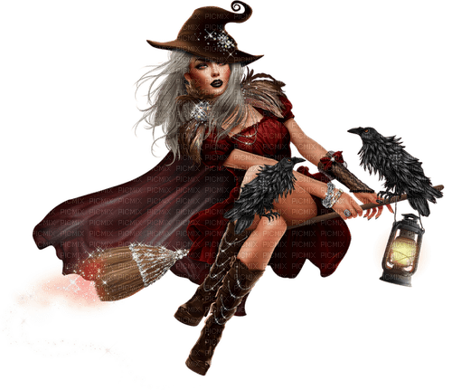 halloween witch by nataliplus - Free PNG