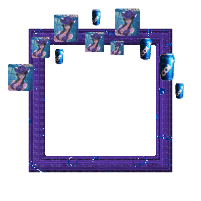 Small Purple Frame - Gratis geanimeerde GIF