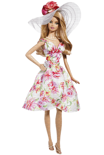 Kentucky Derby Barbie - Free PNG