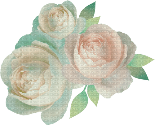 pastel roses Bb2 - png grátis