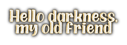 Hello darkness, my old friend✯yizi93✯ - gratis png