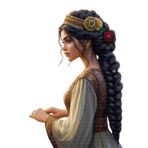 fantasy woman - nemokama png