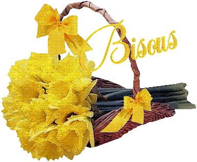 patymirabelle bisous fleurs - Gratis animerad GIF