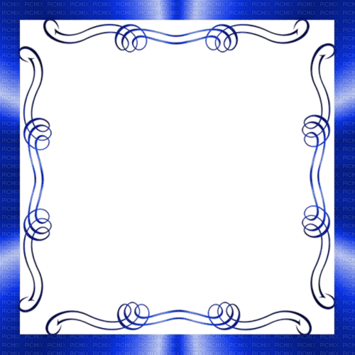 Blue Frame - png grátis