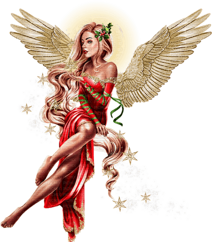 christmas fairy - besplatni png